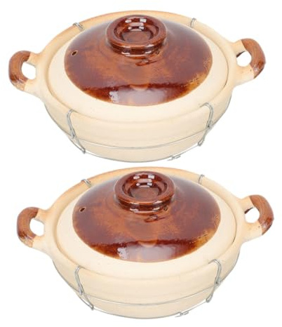 Generic Casserole Dishes for Oven with Lids Insulated Clay Pot Carrier Chinese Pot Cookware Large Clay Pot for Stew Soup Steam