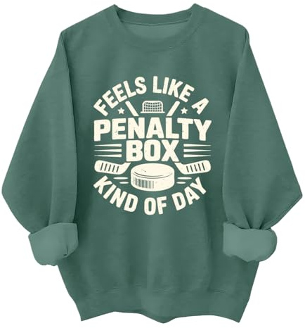 Doiurcs Feels Like A Penalty Box Kind Of Day Sweatshirt & Hoodie Funny Penalty Box Kind Of Day Hockey Shirt Unisex