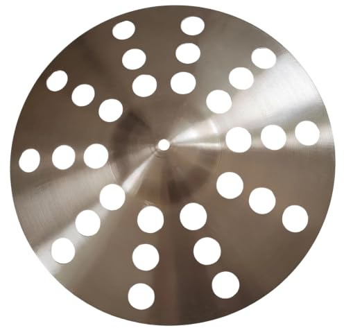 Professionell Cymbal Overlay Effects Cymbaler Handgjorda Cymbal Hihat | 15,5 tum 18 tum och 20 tum trumset jazz trumset och perforerade cymbaler(18 inches 45.8cm)