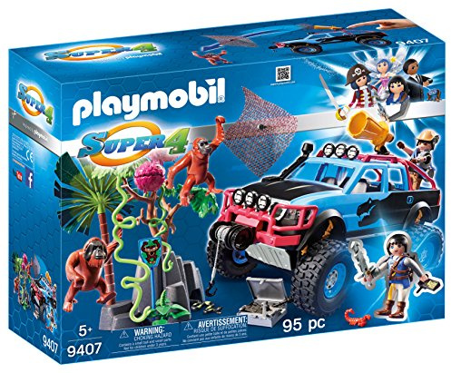 Playmobil - 9407 - Tout-terrain avec Alex et Rock Brock