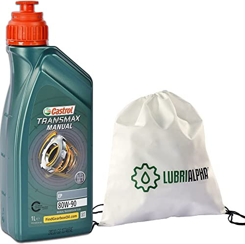 LUBRIALPHA - Olio Cambio Trasmissione 80W90 | Per Trasmissioni Manuali ZF | Stabilità Termica Alta | Minerale | Compatibile con Olio Minerale
