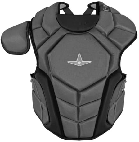 All Star Top Star NOCSAE Certified Baseball Catcher's Chest Protector - Ages 9-12