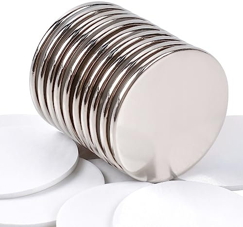 10Pezzi Calamite Potenti Magneti Neodimio 30x2mm Calamite Piccole Rotonde Super Calamita Adesiva Frigorifero Artigianato Lavagna Ufficio Scientifico Magnete Industriale Confezione