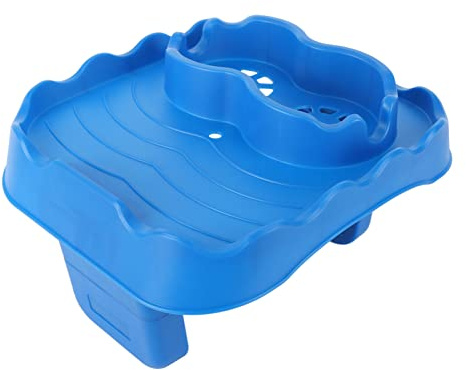 Accesorios de Bandeja de Mesa Bañera Hidromasaje, Piscina y Bañera Hidromasaje, para Bebidas Que Contienen 2 Bebidas Tamaño Estándar, con Orificios Drenaje, Se Adapta a SPA/Piscina/Al Aire Libre.