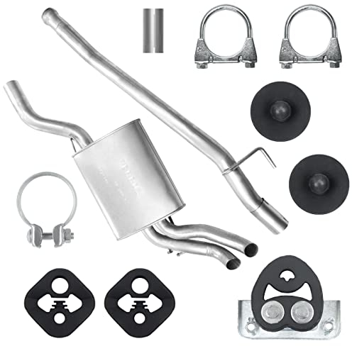 Ferroz Endschalldämpfer Auspuff Endtopf für Mercedes E E200 E220 W210 2.2 CDI 2.2 CDI