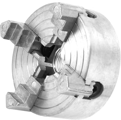 CCYLEZ Mandrin de tour compact Z011A, mandrin à 4 mâchoires pour mini tour en métal maison, mandrin en alliage de zinc, 12-65 mm, 180 g