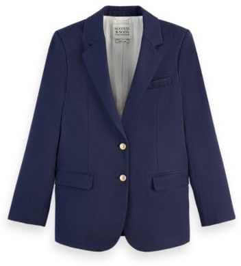 Scotch & Soda dam Boyfriend Gabardine Twill Blazer Casual blazer