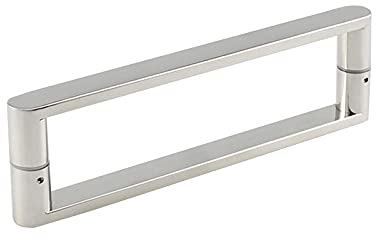 AYVADA Écran de Douche poignée de Porte Barre d'appui en Acier Inoxydable Coulissant Salle de Bain Boutons de Porte en Verre Ensembles de Remplacement pour cabines de Douche (Taille : 160 mm)