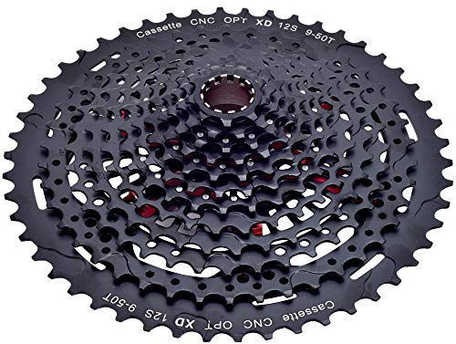 Fahrrad Zahnkranz 12 Speed ​​MTB Fahrradkassette 12S 9-50T Passend for Body Black Cassette 540g Ritzel Freilauf Fahrrad Ritzel