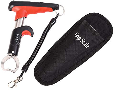 MEIBAOGE Báscula digital de pesca de 25 kg, herramienta de control de peces portátil, herramienta de control de agarre de peces
