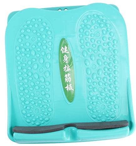 BESPORTBLE Multifunktions Schrägbrett Verstellbare Wadenstrecker Fußverlängerungsplatte Rutschfestes Fußmassagebrett für Fitness Akupressur und Muskelentspannung