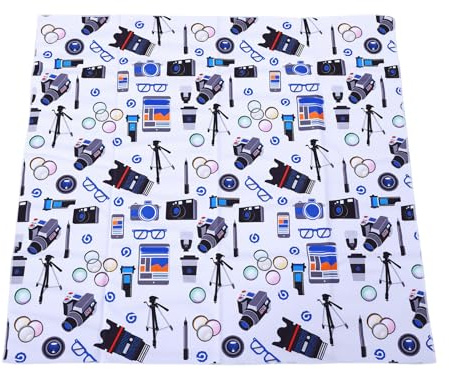 Hamwesh Funda Protectora Autoadhesiva para Cámara de 70 X 70 Cm, Bolsa de Almacenamiento de Tela Mágica Impermeable para Lentes, Funda para Cámara DSLR Antiarañazos para Lentes, Teléfono, Tableta,