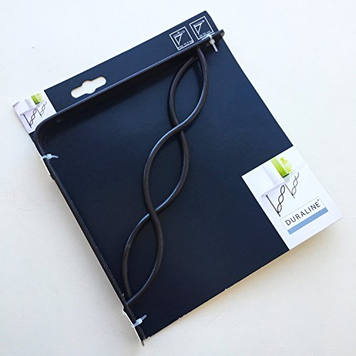 Duraline Scroll Antique Bronze Étagère 19,5 x 19,5 cm