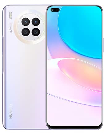 HUAWEI nova 8i Smartphone 6.67 Inches, 66W Supercharge, 64MP 4-Way AI Camera, 6GB RAM + 128GB ROM, 4300 mAh, EMUI 11, [Standard Deutsche Version] 30 Monate Garantie, Moonlight Silver