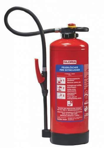 Gloria WKL 9 Pro - Wasser-Kartuschen-Aufladefeuerlöscher mit Cool-Down Effekt