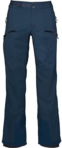Black Diamond M Recon Lt Stretch Pants Blau - wasserdichte atmungsaktive Herren Freeride Skihose, Größe L - Farbe Indigo