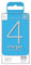 Juice 4 Charges Power Bank 12,000mAh Portable Charger for Apple iPhone, Samsung, Microsoft, Oppo, Sony - Aqua