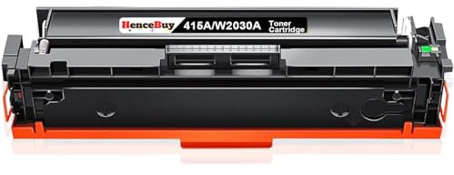 HenceBuy Mit Chip 415A W2030A Schwarz Toner Kompatibel für HP 415X W2030X Tonerkartusche für Color Laserjet Pro MFP M479fdw M479dw M479fnw M479fdn M479 M454dw M454dn M454 (1 Schwarz)