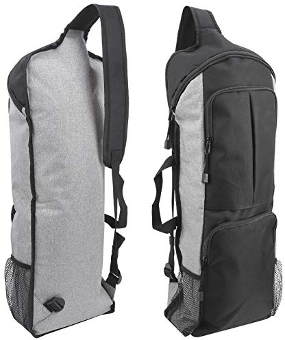 Oumefar Multifunction Yoga Mat Bag Dragkedja Yoga Mat Bag Carrier Gym Ryggsäck för Kvinnor och Män