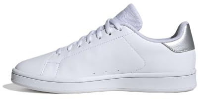 adidas Mujer Urban Court Shoes, FTWR White/Silver Met./Silver Met., 38 2/3 EU