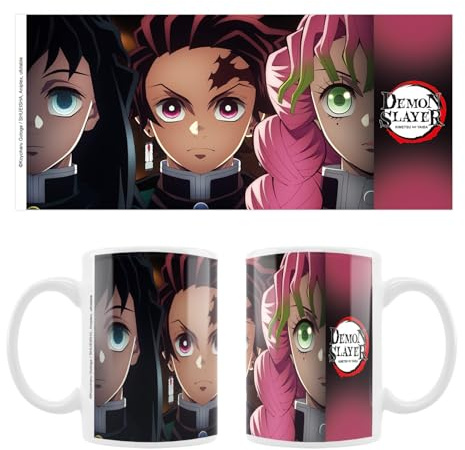 SAKAMI - Demon Slayer: Kimetsu no Yaiba - Tanjiro, Mitsuri & Muichiro - Tasse, Mug - 320 ml