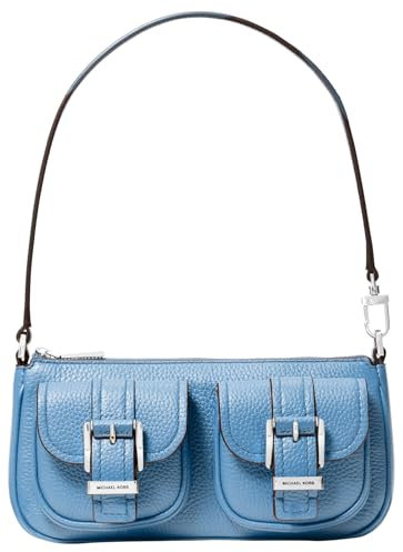 Michael Kors Femme Small Pouchette Zoe Petite Pochette Convertible, Pacifique Sud, Taille Unique