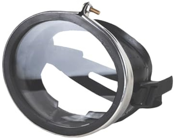 Homoyoyo Maschera da Nuoto e Immersione in Vetro Temperato Struttura in Acciaio Inox, Antiappannamento, per Adulti e Ragazzi Durante Immersioni e Nuoto