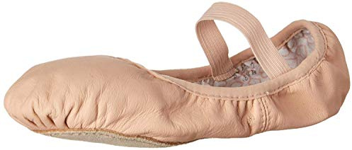 Bloch Women's Dance Belle Full-Sole Leather Ballet Shoe/Slipper, Pink, 5.5 B US