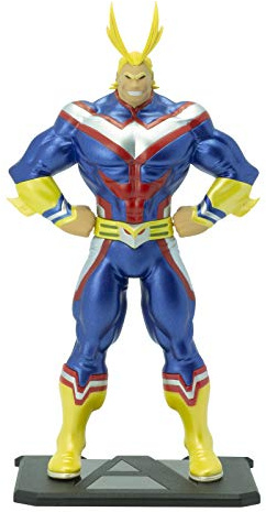 SFC Super Figure Collection My Hero Academia Figurine All Might Metal Foil Bleu 22 cm