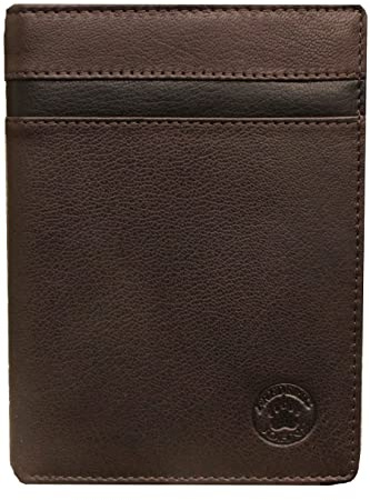 Frédéric Johns Grand Portefeuille Homme Cuir Véritable – Protection RFID – Grand Format – Élégant & Durable – Idée Cadeau
