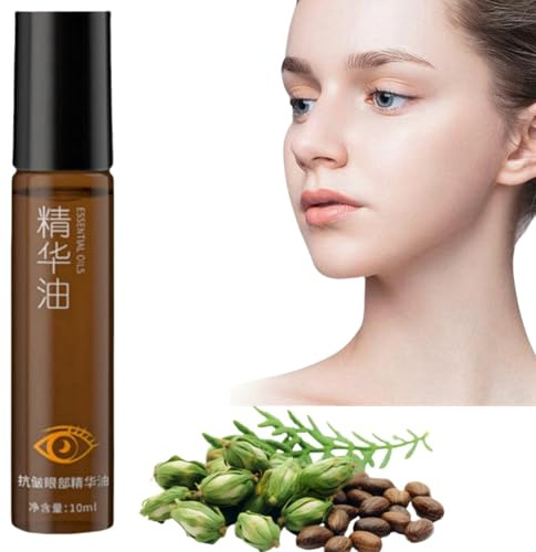Rollerball Castor Oil,Roller Ball Essential Oil for Eye,Castor Oil and Frankin-Cense Eye Roller,Eye Cream for Dark Circles and Puffy Eyes,Under Eye Cream,Eye Bags Remover,Eye Cream Anti Aging,Eye Gel