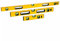 Weskjer Small Spirit Level Set with Magnetic Base,3pce 300, 600 & 1000m Level Tool,Magnet Torpedo Level with 3 Bubble 45°,90°,180,Yellow