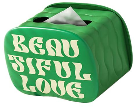 Dispensador de pañuelos de moda, versátil caja de almacenamiento de pañuelos cosméticos para interiores modernos, dormitorio, decoración del hogar