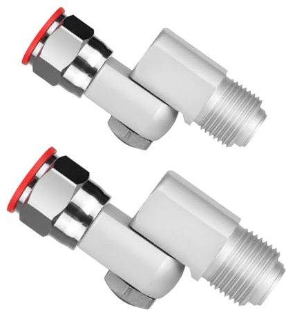 2-Pack Replacement for Graco 235486 Swivel Joint, 7/8 Thread 180° Rotation Pivot for Airless Paint Spray Gun, Reduces Fatigue & Improves Efficiency, Compatible with Graco Sprayers and Extensions