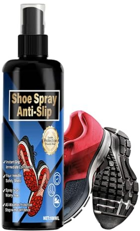 Dinchaakuarry Greppsprej för skor - 100 ml greppförstärkare för skor - omedelbar skoförstärkare, för stövlar sneakers basket fotboll tennis volleyboll baseboll camping