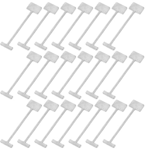Uonlytech 100pcs Tile Leveling Metal Pins Replacement Needles for Ceramic Tile Leveler Home Flooring Installation Accessories