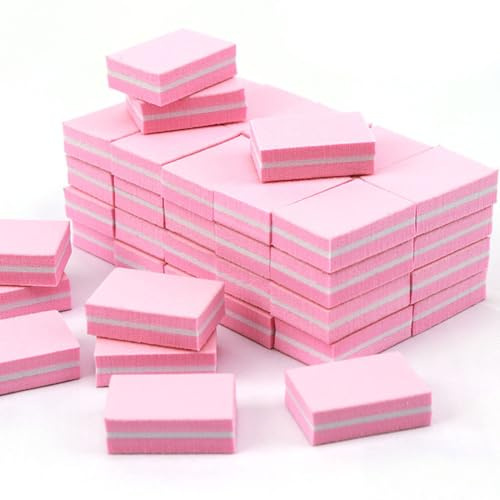 CATZUM 40 Pezzi Buffer Lime per Unghie Blocchi Lucidanti Doppia Faccia in Spugna Lima per Manicure per Unghie in Gel e Acrilico (per Levigare Unghie Acriliche e Naturali)