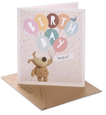 Boofle | Birthday Card | Happy Birthday Gifts | Her/Him | Cute Design | With Envelope | 165 x 190 mm