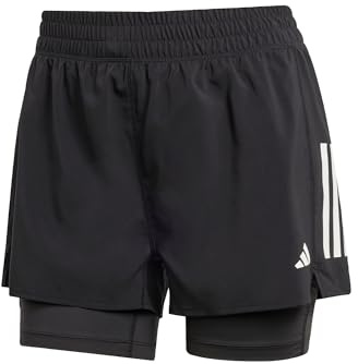 Adidas Damen Own The Run Climacool 2in1 Short, Black, S