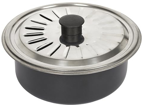 COOK CONCEPT Couvercle Adaptable Métal Casseroles 16 à 20 cm Argent | Métal argenté, couvercle adaptable, casseroles 16 18 20 cm, hermétique, cuisson optimale, résistant à la chaleur, argent