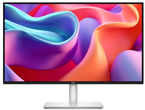 Dell 27 Plus QHD USB-C Monitor - S2725DC - 27-inch QHD (2560x1440) 144Hz 1ms Display, 2 x 3W Speakers, USB-C/HDMI/DisplayPort 1.4 Connectivity, Height/Tilt/Pivot/Swivel, AMD FreeSync - Ash White