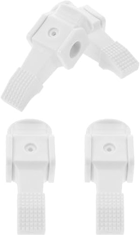 Angoily 4 Piezas de Figuras de Jugadores de Futbolín en Color Claro, Repuestos para Mesas de Futbolín, Accesorios para Juego de Mesa de Fútbol, Muñecos Resistentes para