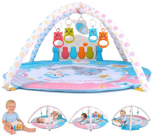 4 in 1 Baby Gym Tunes Spielmatte, Licht & Sensorikspielzeug