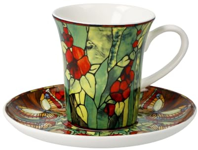 Goebel Taza de café con diseño de mariposas Tiffany - Artis Orbis