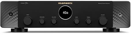 Marantz Stereo 70s AV Receiver, 6 HDMI Inputs (3x 8K), HEOS Multiroom, AirPlay 2 & Bluetooth - Black