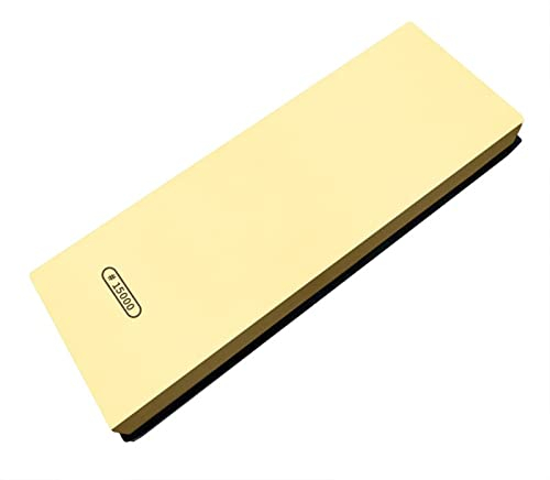 ISCBAFYX Japanese Knife Sharpening Stone with Non-slip Rubber Mat Kitchen Whetstone Knife Sharpener Stone for Fine Honing Mirror Polished, 600/1000/2000/5000/10000/15000/20000 Grit