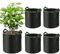 Uoimky Pflanzsack 20L, 5 Stück Stofftopf Pflanztaschen aus Vliesstoff mit Griffe Pflanzsäcke für Tomaten Grow Bag Pflanzbeutel Pflanztopf für Kartoffeln, Gemüse, Erdbeeren