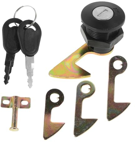 PENIKOKO Cerradura Mecanismo de Bloqueo Único Diseño Reducido y Aleación de Zinc para Motocicleta y Scooter Eléctrico de Maletero para Maletero Trasero