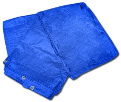 6 m x 10 m presenning vattentätt regnskydd starkt lätt marktäcke blått 19'6 x 32'8