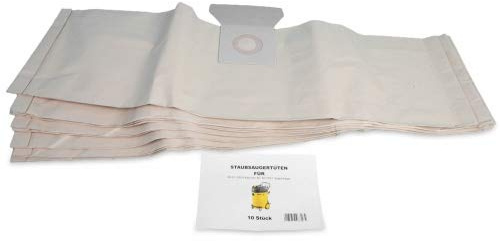 10 Premium Staubsaugerbeutel passend für Kärcher NT 501 / NT 551